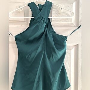 Beautiful silk like material top for outings or any occasion